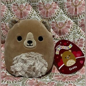 Greta Squishmallow - 5” Brown Bear Squishmallow Plush